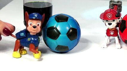 Щенячий ПатрульНовые Серии Paw Patrol Красим мячики и Учим цвета Colors For Kids