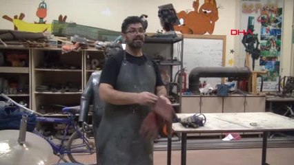 Elazığ Hurda Metalleri Sanata Dönüştürüyor