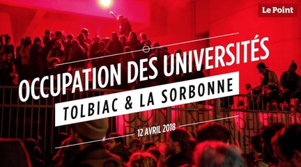 Occupation des universités : Tolbiac et la Sorbonne