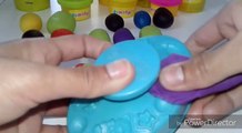 HOW TO MAKE PLAY DOH HEARTS VIDEO FOR KIDS WITH GLITTER