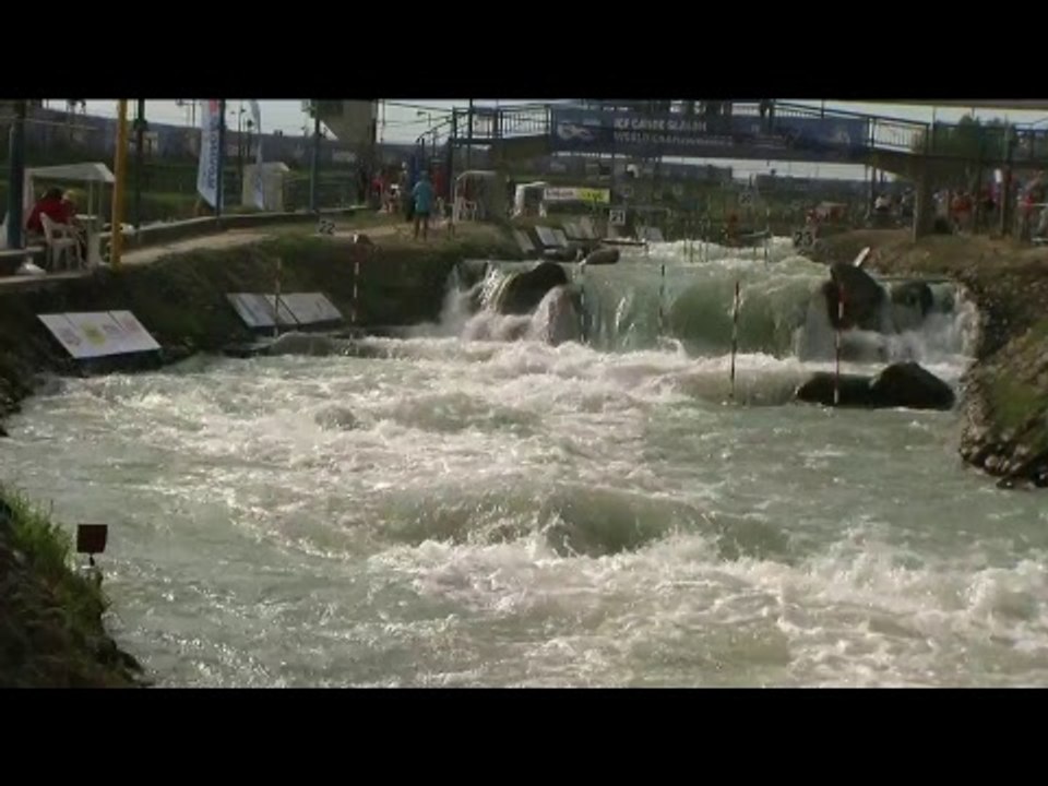 #ICFSlalom 2017 Junior & U23 Canoe World Championships, Bratislava, Saturday afternoon finals evens