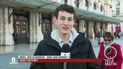 Bordeaux : 1 TGV Atlantique sur 4 devrait circuler ce vendredi