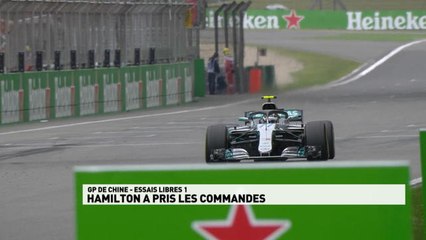 Infosport+ - Formule 1: Grand Prix de Chine: Hamilton a pris les commandes