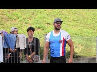 Josef Dostál wins 500m semi-final #ICFsprint #ICFparacanoe 2017 World Championships