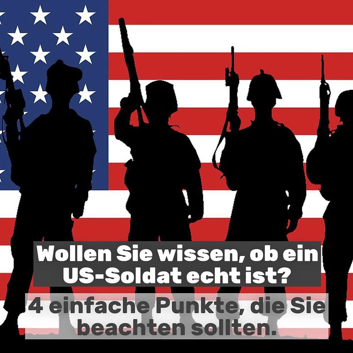 Betrüger geben sich als Soldaten aus