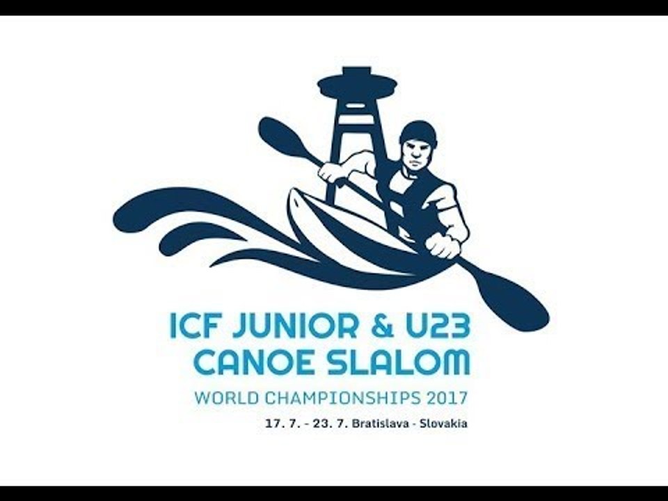 #ICFSlalom 2017 Junior & U23 Canoe World Championships, Bratislava, Friday afternoon semis evens