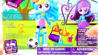 My Little Pony Mini Dolls Playset - Rainbow Dash School Pep Rally - Apple Jack School Dance