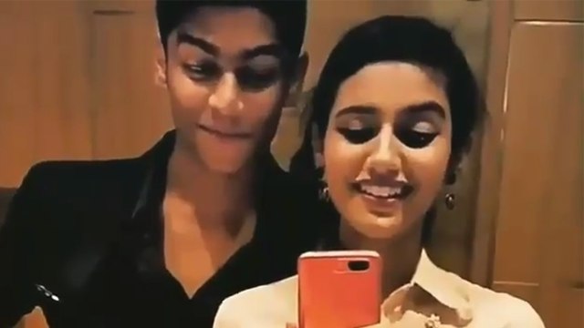 Priya Prakash Varrier RECREATES wink video moment with Roshan Abdul | FilmiBeat