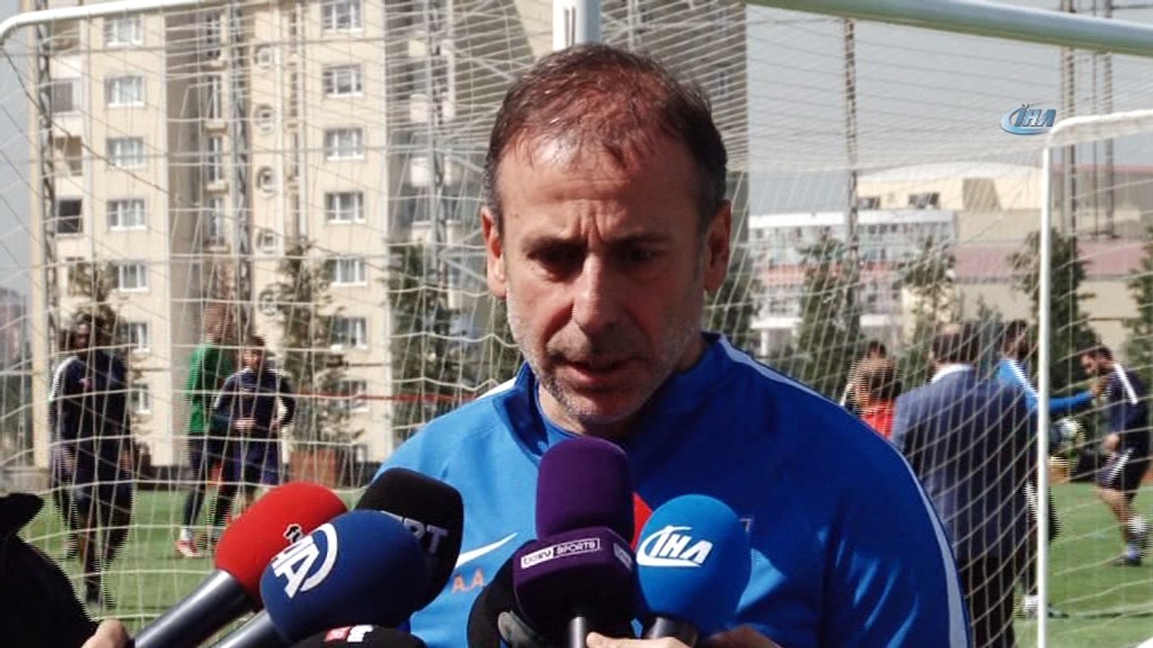 Abdullah Avcı: “Galatasaray karşısında kazanmak istiyoruz”