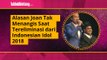 Alasan Joan Tak Menangis Saat Tereliminasi dari Indonesian Idol 2018