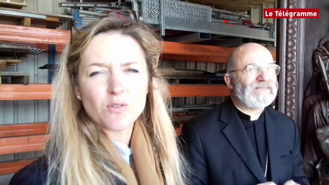 Sainte-Anne d'Auray (56). La restauration du chemin de croix monumental lancée