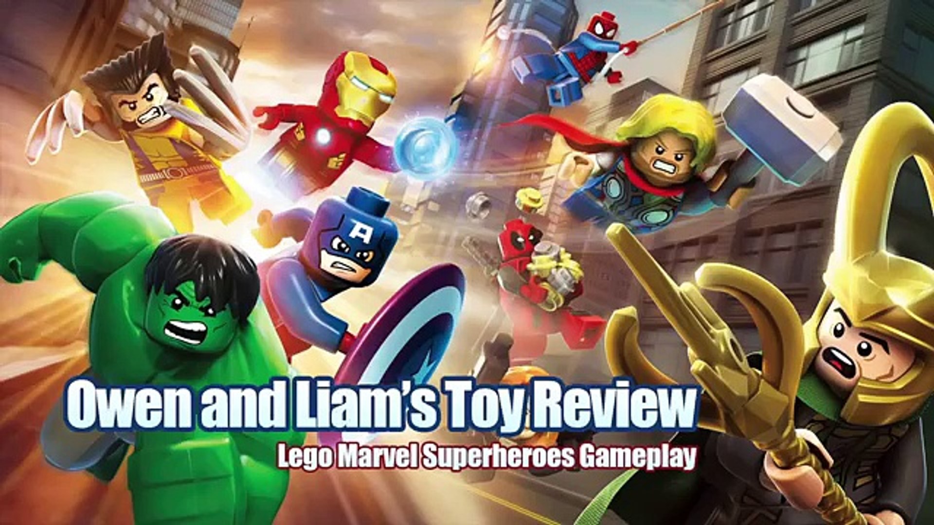 Lego Marvel Superheroes Gameplay - Owen and Liams Toy Review - video  Dailymotion