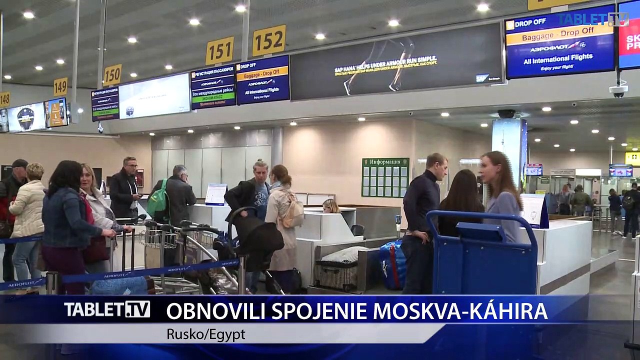 Letecké spojenie medzi Egyptom a Ruskom po vyše dvojročnej prestávke obnovili