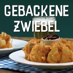 Hier ist das Bier schon im Teig! Versucht mal gebackene Zwiebeln! ZUM REZEPT 