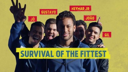 Neymar's planking challenge