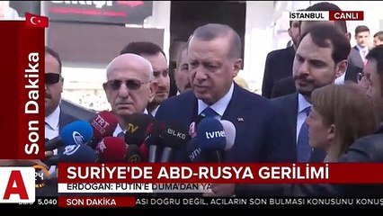 Cumhurbaşkanı Erdoğan 'Kimyasal silaha karşı tutumumuz serttir'