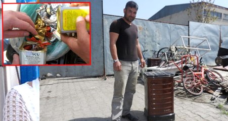 Hurda Olarak Satın Aldığı Sobadan Çıkan Bir Poşet Altını Sahibine Teslim Etti
