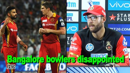 IPL 2018 | Bangalore bowlers disappointed coach Vettori