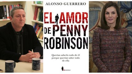 Alonso Guerrero, el ex de Letizia presenta su última novela, 'El amor de Penny Robinson'