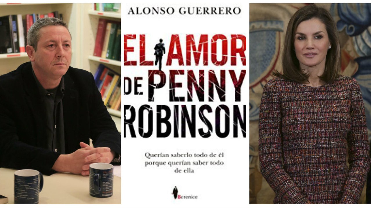 Alonso Guerrero, el ex de Letizia presenta su última novela, 'El amor de Penny Robinson'