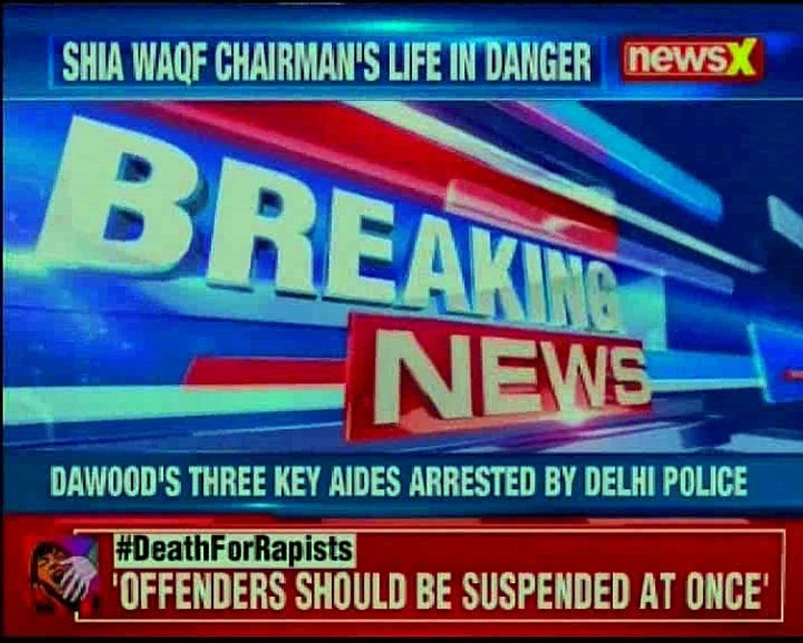 Murder conspiracy Shia Waqf Board Chairman Wasim Rizvi writes to PM, seeks protection