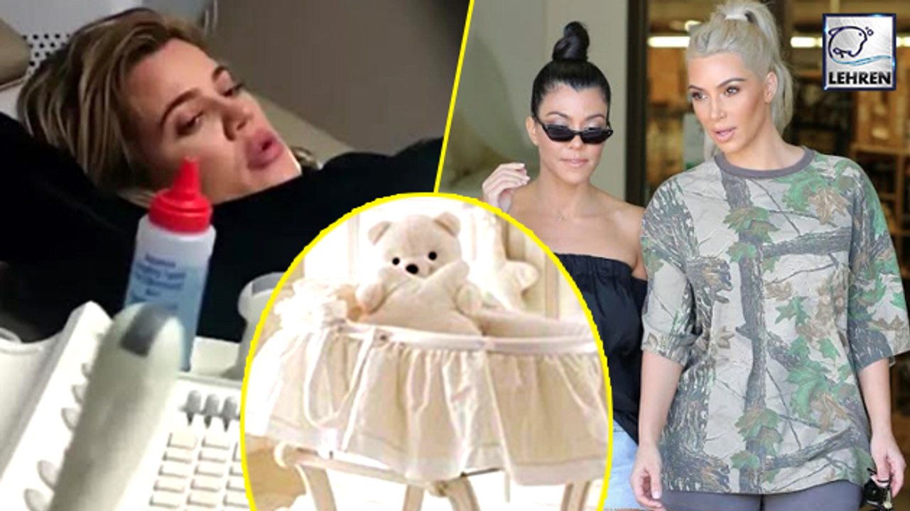 Kim Kardashian & Kourtney Kardashian Gifts Khloe Kardashian $5k Baby Basket