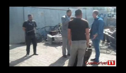 Sobanın içinden çıkan hurdacıyı şoke etti
