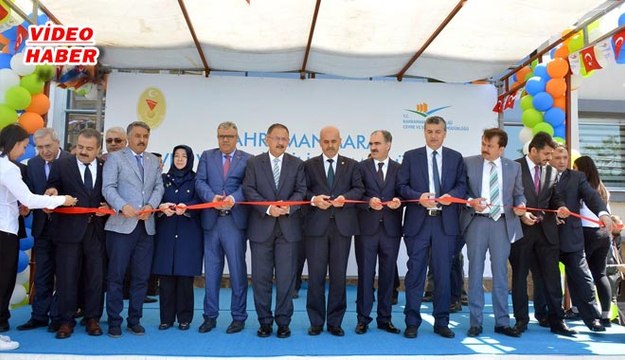 (13 Nisan 2018) BAKAN ÖZHASEKİ KAHRAMANMARAŞ’TA İL MÜDÜRLÜĞÜ BİNASINI HİZMETE AÇTI