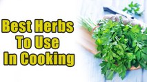 10 Best Herbs To Use In Cooking | Boldsky
