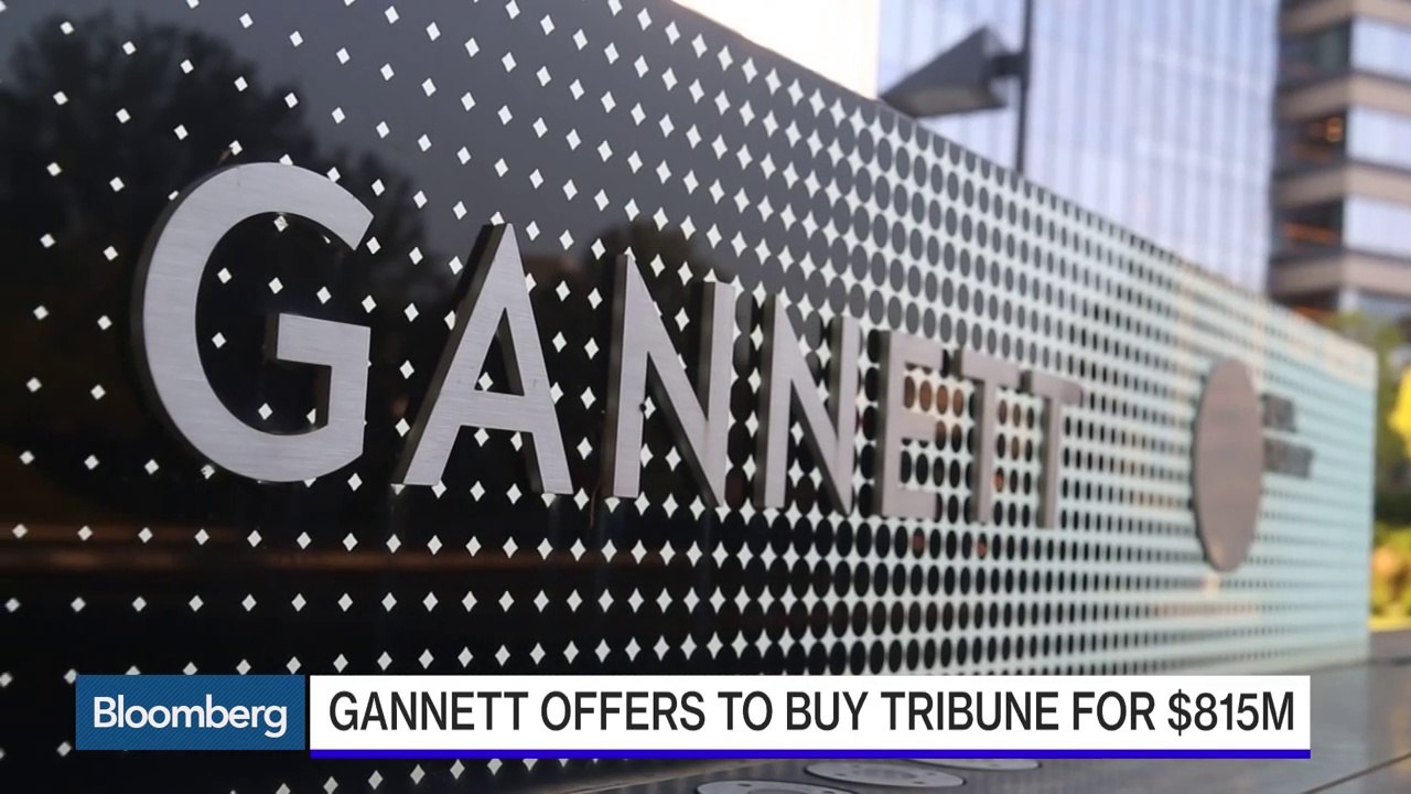 Why Gannett Wants the Chicago Tribune and L.A....