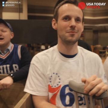 Philadelphia Opera sing an acapella version of Here Come the Sixers