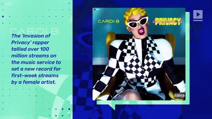 Cardi B Passes Taylor Swift for New Apple Music Streaming Record