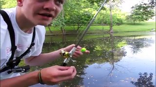 MICRO PEN ROD FISHING CHALLENGE!