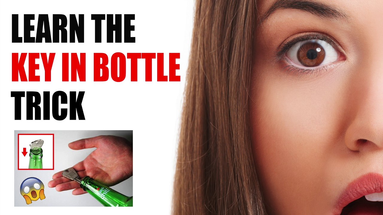Key in Bottle Magic Trick Tutorial