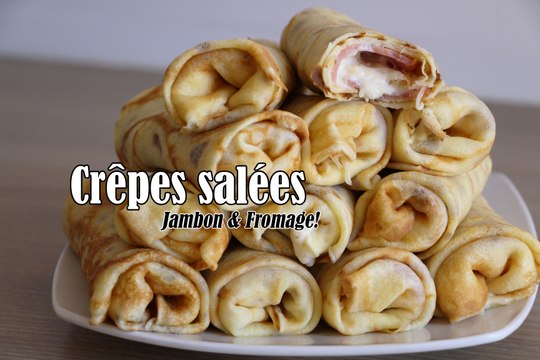 #LGDK : Crêpes salées - Jambon & Fromage