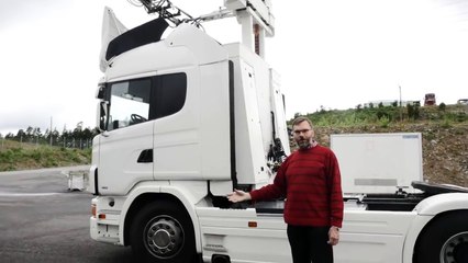 Dünyanın ilk elektirikli yolu İsveç'te yapıldı