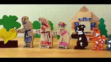 Репка (русская народная сказка на русском). Мультфильм сказка для самых маленьких.