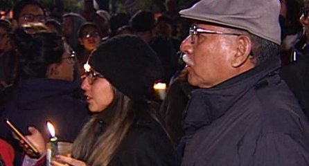 Vigilia en la Plaza Grande en Honor a los tres periodistas secuestrados