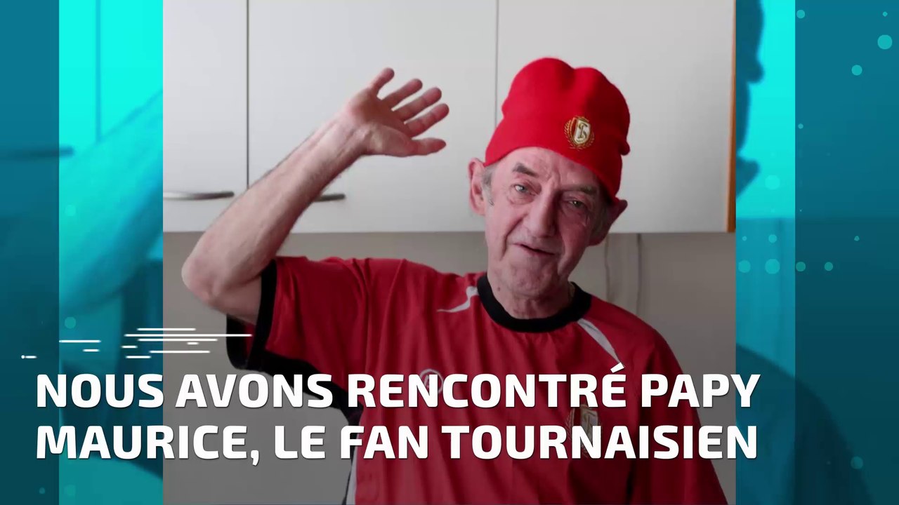 Rencontre avec Papy Maurice, le fan tournaisien du Standard