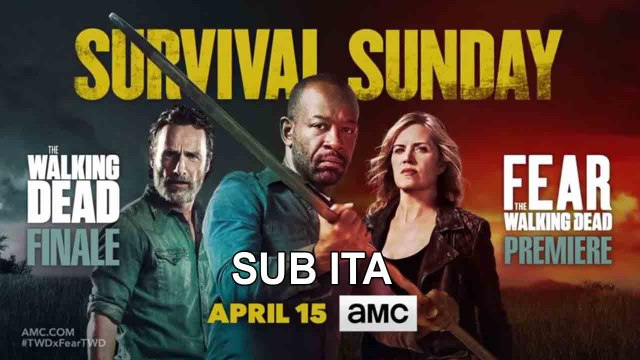 THE WALKING DEAD/FEAR THE WALKING DEAD Official Crossover Promo AMC Series - SUB ITA