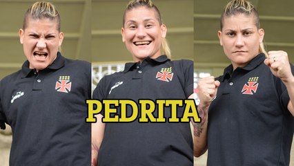 Pedrita conta sua história de superação e planeja volta por cima com a ajuda do Vasco