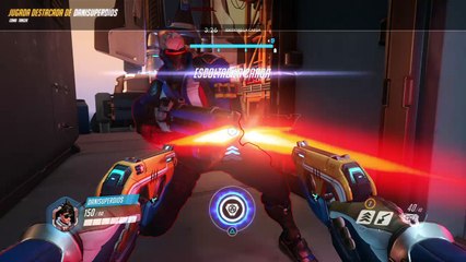 Overwatch jugada destacada con tracer 2