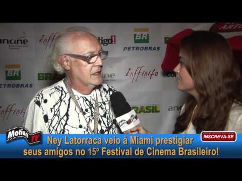 MotionTV Entrevista Ney Latorraca em Miami. Super simpático!