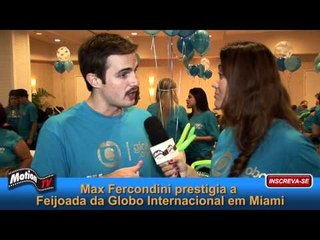 MotionTV Entrevista Max Fercondini em Miami. Ele estará na próxima novela de época da Globo.
