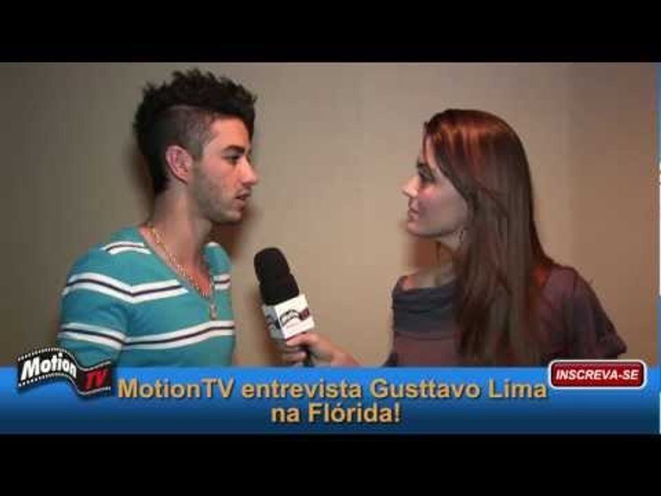MotionTV entrevista Gusttavo Lima nos EUA (Flórida) - Turnê USA. Novidades para 2012