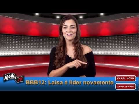 BBB12: Laisa é líder novamente - Jonas dorme com Renata - Big Fone dará imunidade.
