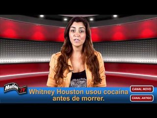 Whitney Houston usou cocaína antes de morrer afogada!