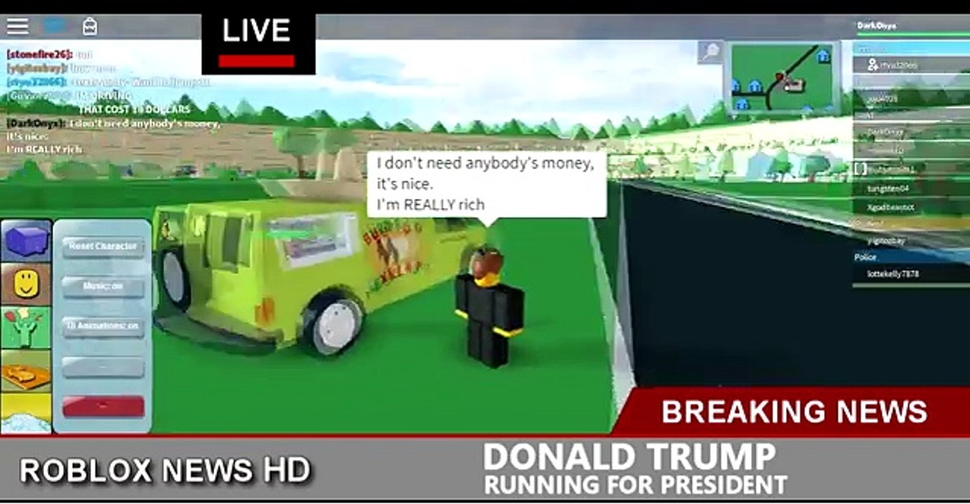 Does Roblox Like Donald Trump Trolling Video Dailymotion - trolling donald trump in roblox with admin commands