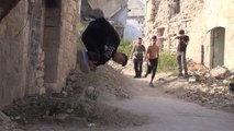 El parkour vuelve a surgir entre las ruinas de Alepo