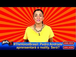 "The Voice Brasil" ñ terá Pedro Andrade c/ aprensentador e sim Tiago Leifert